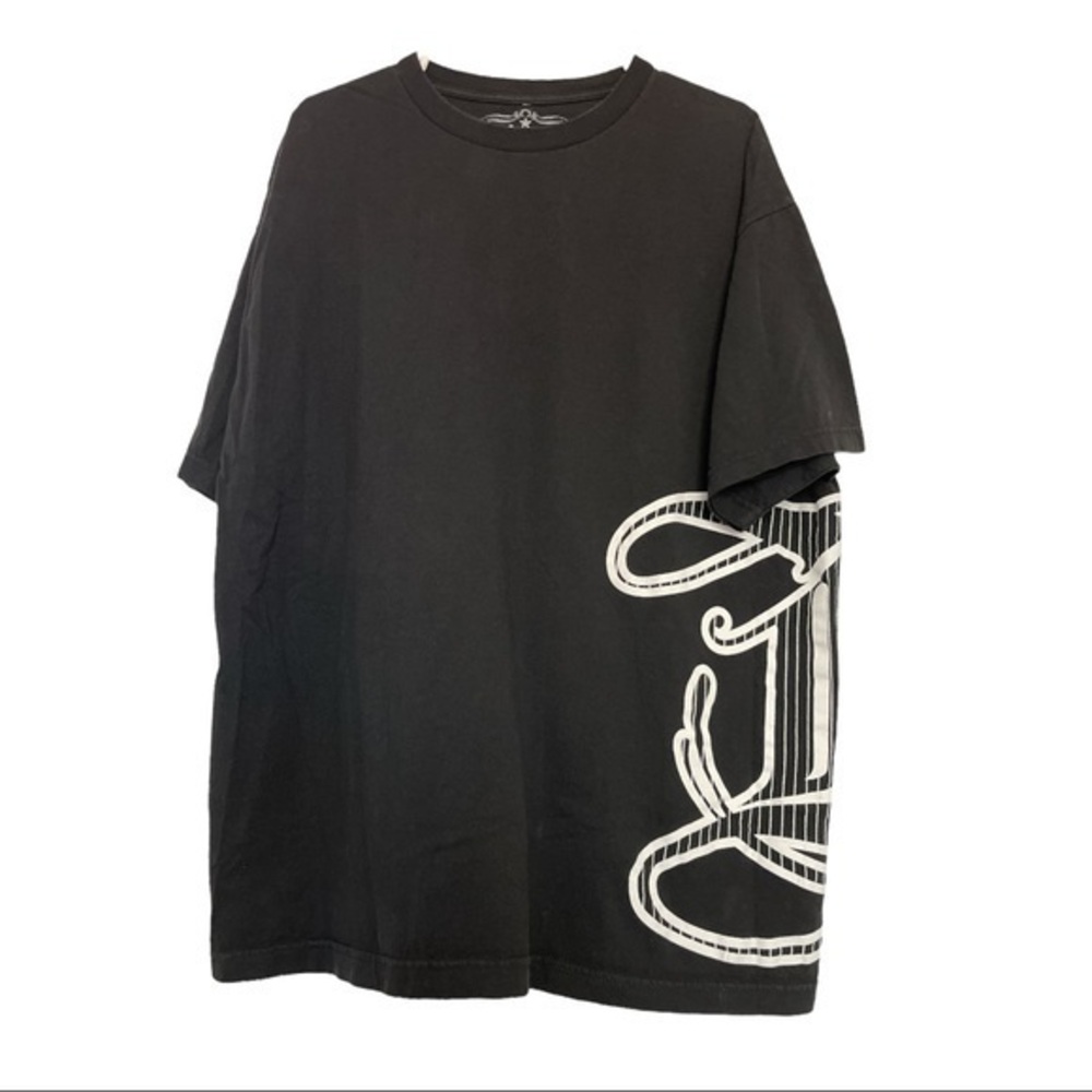 Infamous Black Graphic Shirt GUC Sz XXL #6724